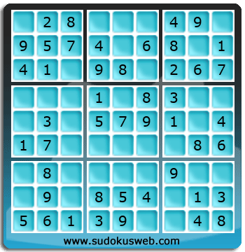 Sudoku de Niveau Très Facile